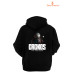 Cronos Baskılı Unisex Kapşonlu Sweatshirt