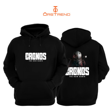 Cronos Baskılı Unisex Kapşonlu Sweatshirt