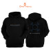 Hellblade 2 3 Iplik Unisex Siyah Kapişonlu Sweatshirt