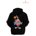 SpaceJam Bugs Bunny Baskılı Unisex Kapşonlu Sweatshirt