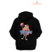 SpaceJam Lola Bunny Baskılı Unisex Kapşonlu Sweatshirt