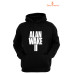 Alan Wake 2 Baskılı 3 İplik Unisex Siyah Kapişonlu Sweatshirt