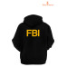 Alan Wake 2 Baskılı 3 İplik Unisex Siyah Kapişonlu Sweatshirt