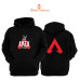 Apex Legend 3 Iplik Unisex Siyah Kapişonlu Sweatshirt