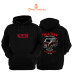A Takımı Baskılı Unisex Kapşonlu Sweatshirt