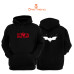 Batman Baskılı Unisex Kapşonlu Sweatshirt