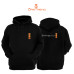 Blackmagic Baskılı Unisex Kapşonlu Sweatshirt