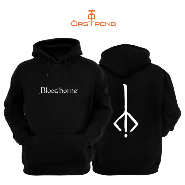 Bloodborne Baskılı Unisex Kapşonlu Sweatshirt