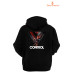 Control Baskılı Unisex Kapşonlu Sweatshirt