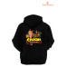 Crash Bandicoot Baskılı Unisex Kapşonlu Sweatshirt