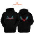 Devil May Cry 5 3 Iplik Unisex Siyah Kapişonlu Sweatshirt
