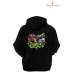 Fragpunk Baskılı Unisex Kapşonlu Sweatshirt