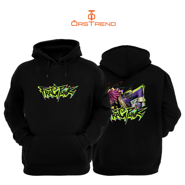 Fragpunk Baskılı Unisex Kapşonlu Sweatshirt