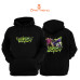 Fragpunk Baskılı Unisex Kapşonlu Sweatshirt