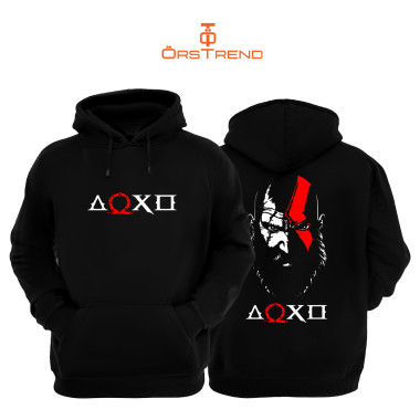 God of War Baskılı Unisex Kapşonlu Sweatshirt