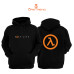 Half Life 3 Iplik Unisex Siyah Kapişonlu Sweatshirt