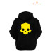 Helldiver's 2  Unisex Siyah Kapişonlu Sweatshirt 3 Iplik