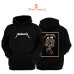 Metallica Baskılı Unisex Kapşonlu Sweatshirt