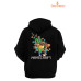 Minecraft Baskılı Unisex Kapşonlu Sweatshirt