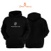 Porsche Baskılı Unisex Kapşonlu Sweatshirt