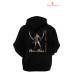 Prince of Persia The Lost Crown Baskılı 3 İplik Unisex Siyah Kapişonlu Sweatshirt