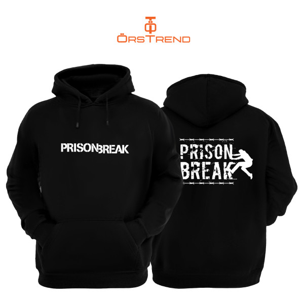 Prison Break Baskılı Unisex Kapşonlu Sweatshirt