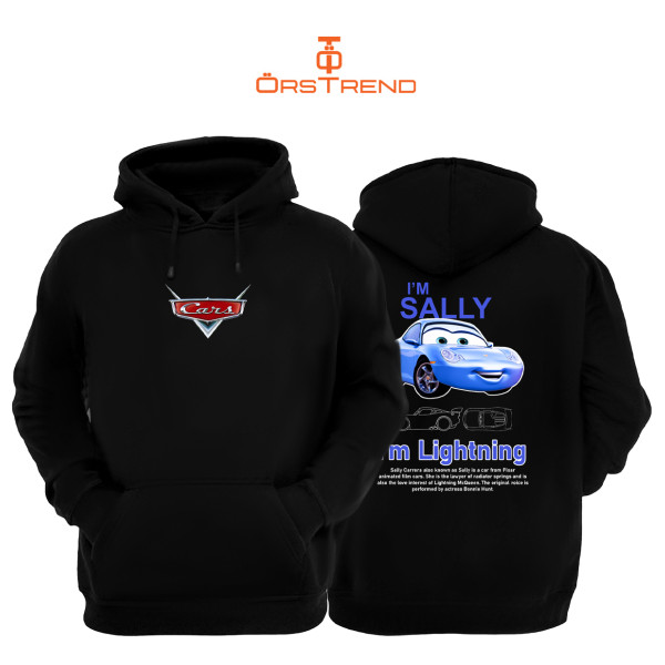 Cars Sally Baskılı Unisex Kapşonlu Sweatshirt