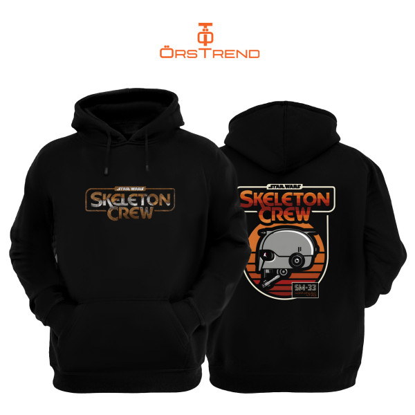 Star Wars Skeleton Crew Baskılı Unisex Kapşonlu Sweatshirt