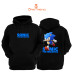 Sonic Baskılı Unisex Kapşonlu Sweatshirt
