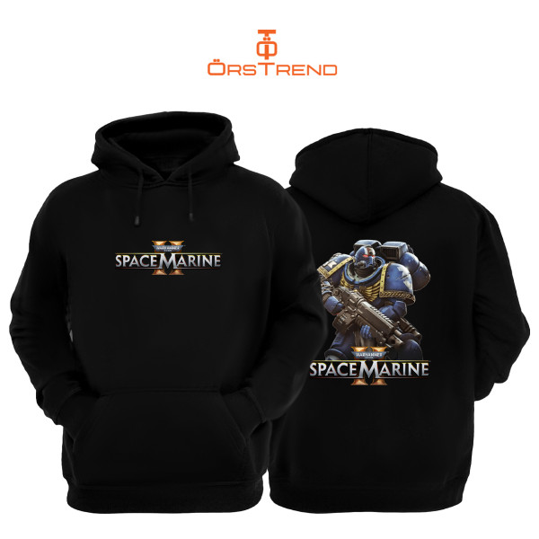 Space Marine 2 Baskılı Unisex Kapşonlu Sweatshirt