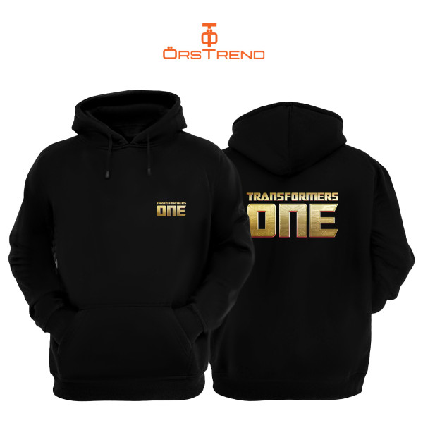 Transformers One Baskılı Unisex Kapşonlu Sweatshirt