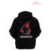 Uncharted 4 3 Iplik Unisex Siyah Kapişonlu Sweatshirt