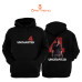 Uncharted 4 3 Iplik Unisex Siyah Kapişonlu Sweatshirt