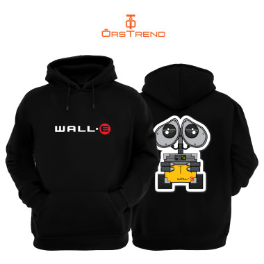 Wall-E Baskılı Unisex Kapşonlu Sweatshirt