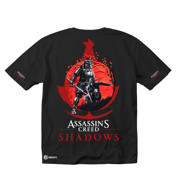 Assassin's Creed Shadows Baskılı Oversize Unisex Tişört