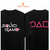 Squid Game Baskılı Oversize Unisex Tişört