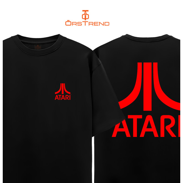 Atari Baskılı Oversize Unisex Tişört