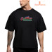 Cadillac and Dinasours Baskılı Oversize Tshirt