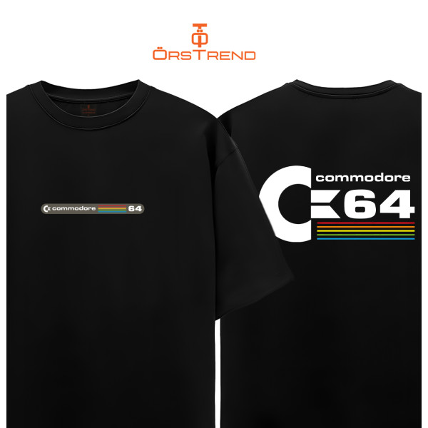 Commodore 64 Baskılı Oversize Unisex Tişört