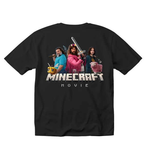 MinecraftMovie Baskılı Oversize Unisex Tişört