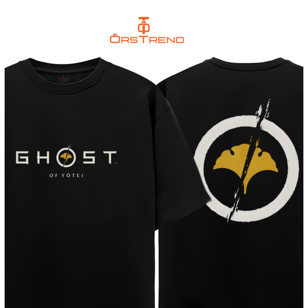 Ghost of Yötei Baskılı Oversize Unisex Tişört
